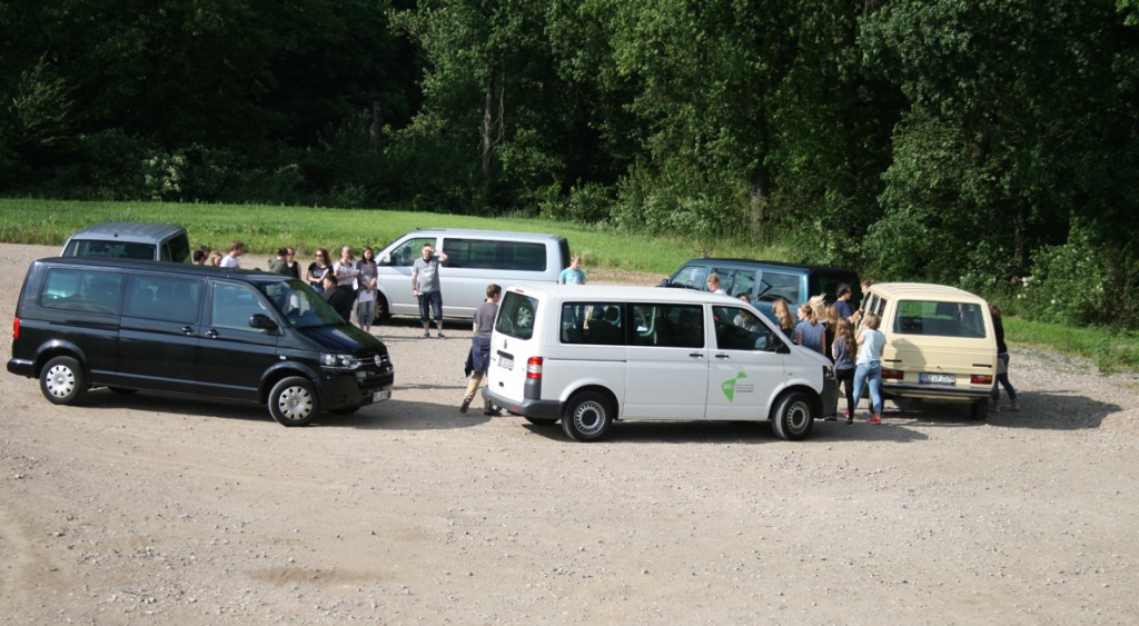 Ein Gottesdienst im Bulli